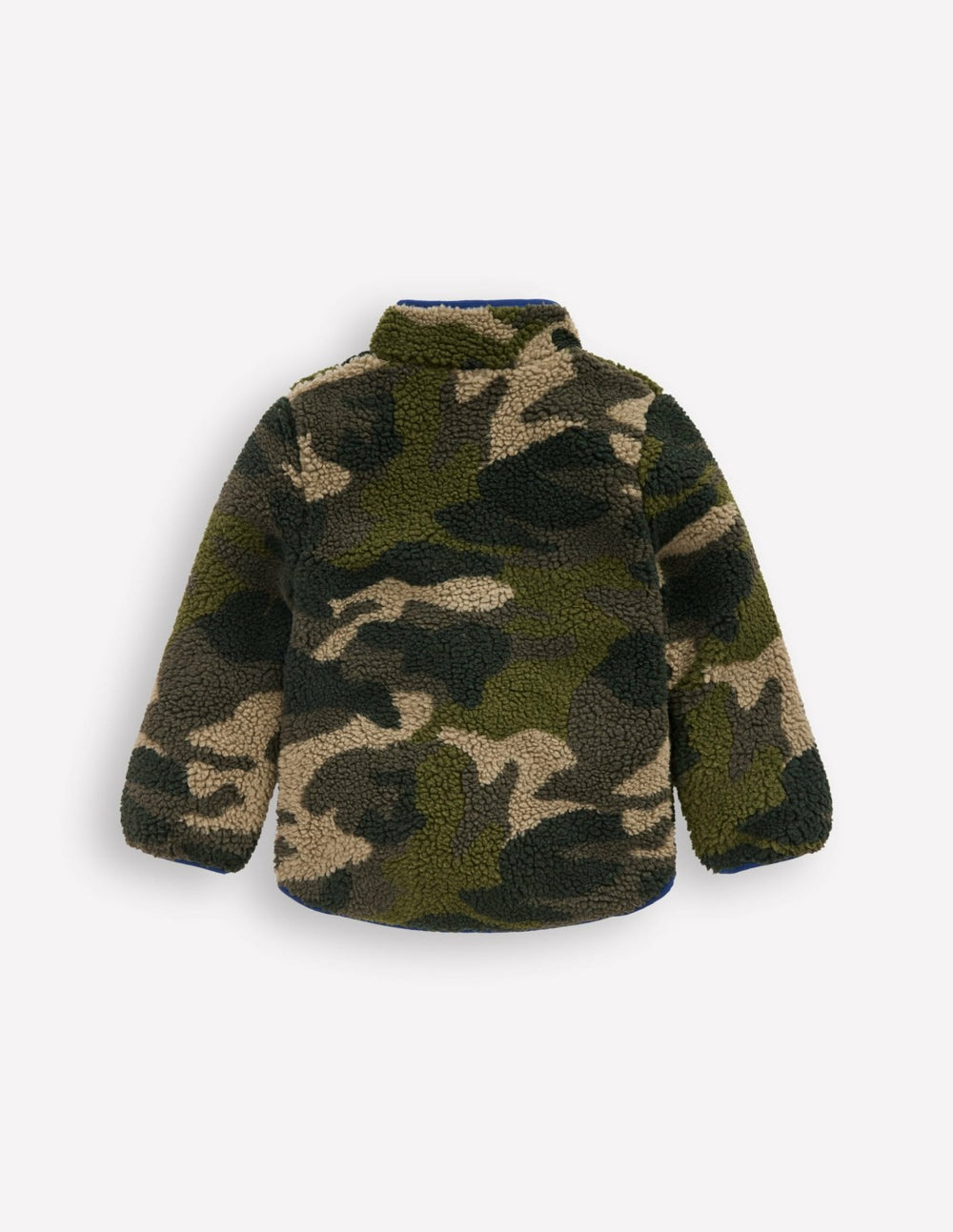 Cosy Borg Jacket-Camo Badges / Boden