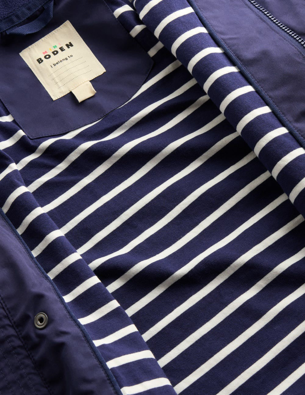 Waterproof Fisherman's Jacket-College Navy / Boden Discount