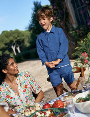 Twill Jacket-Sodalite Blue / Boden On sale