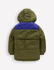 Reversible Cosy Borg Jacket-Green Camo / Boden us