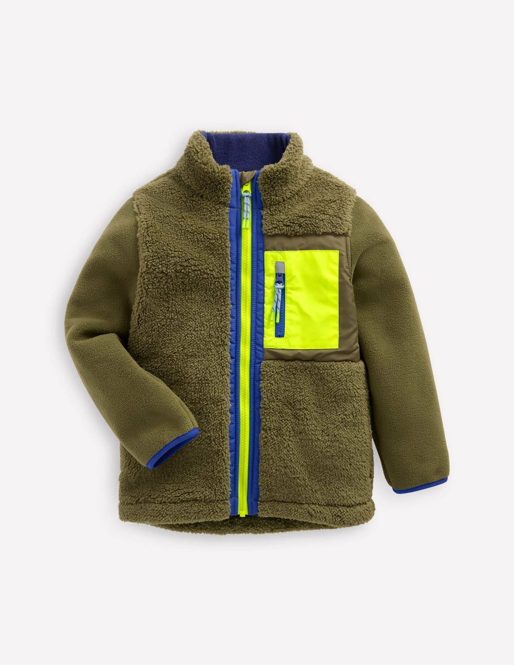 Cosy Windproof Fleece-Winter Moss / Boden