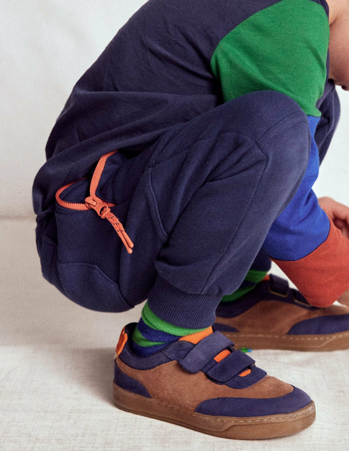 Warrior Knee Joggers-College Navy / Boden Outlet