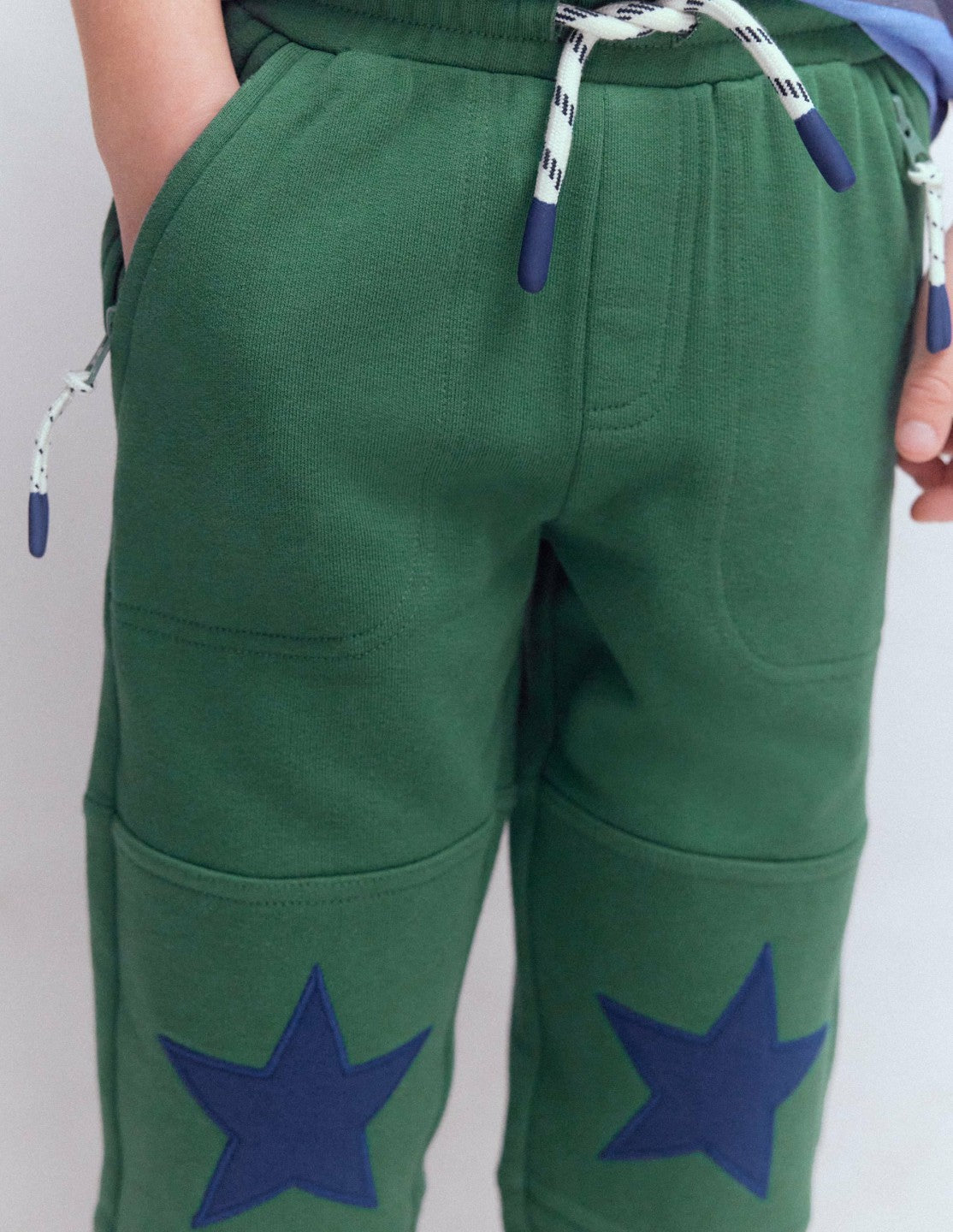 Warrior Knee Joggers-Blue Spruce Star Knee / Boden us