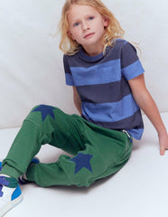 Warrior Knee Joggers-Blue Spruce Star Knee / Boden us