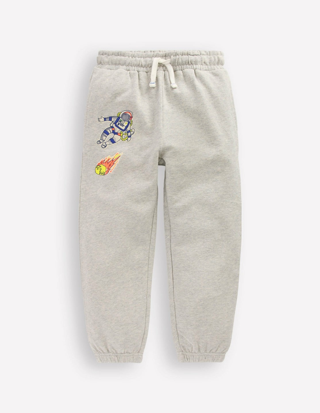 Badge Sweatpants-Grey Space / Boden On sale