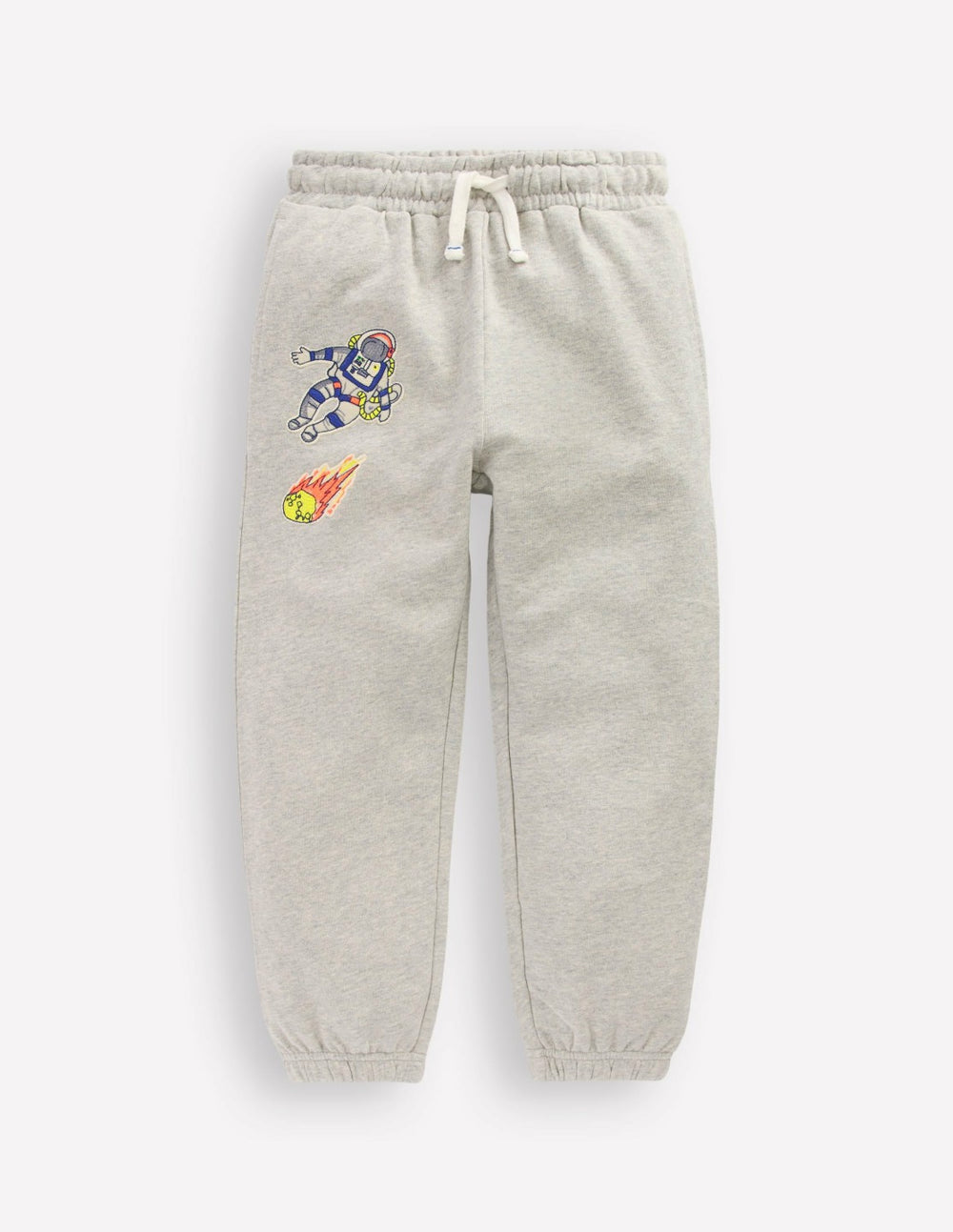Badge Sweatpants-Grey Space / Boden On sale