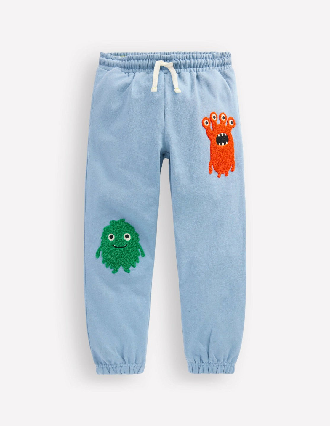 Fun Sweatpants-French Blue Monster Applique / Boden us