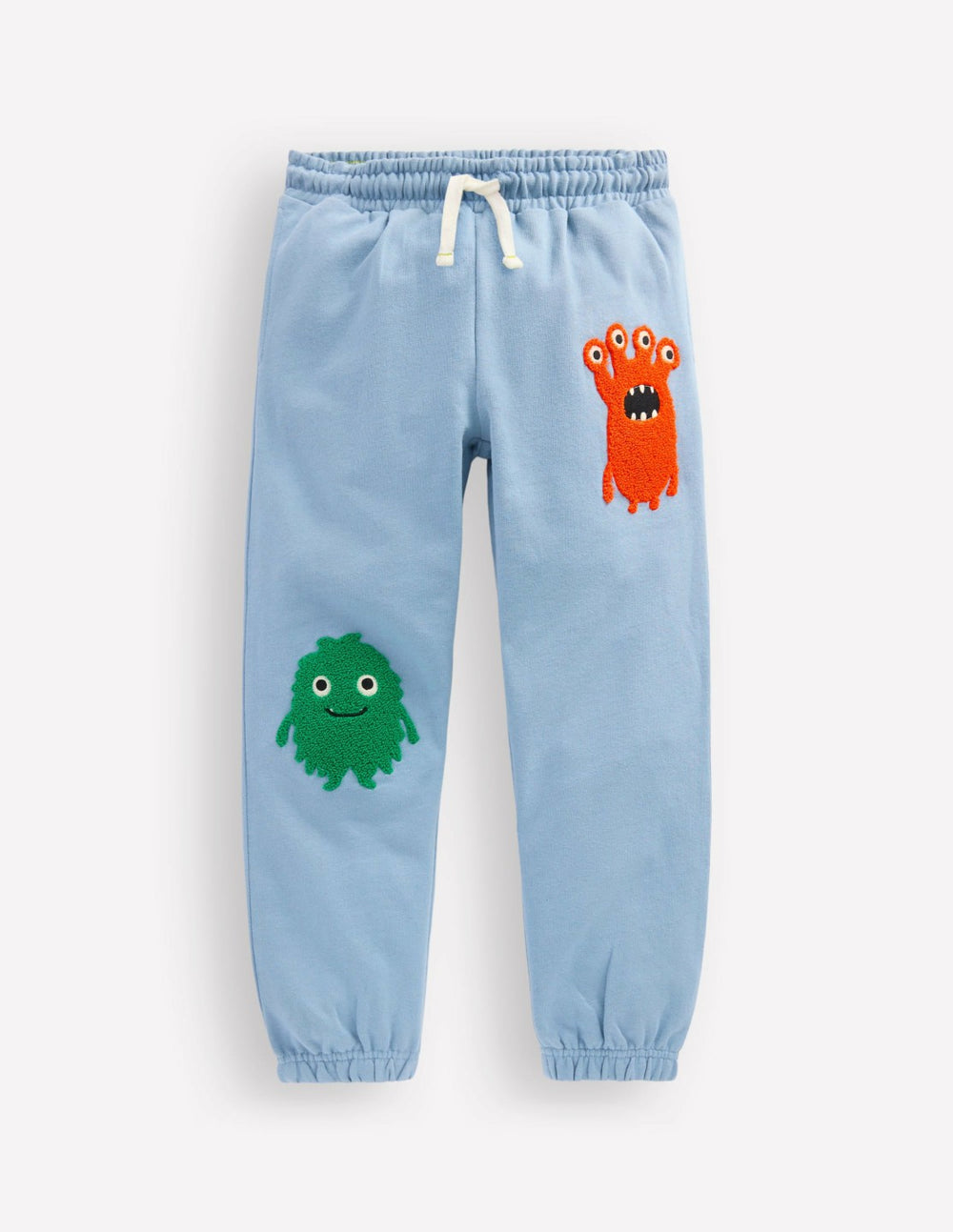 Fun Sweatpants-French Blue Monster Applique / Boden us