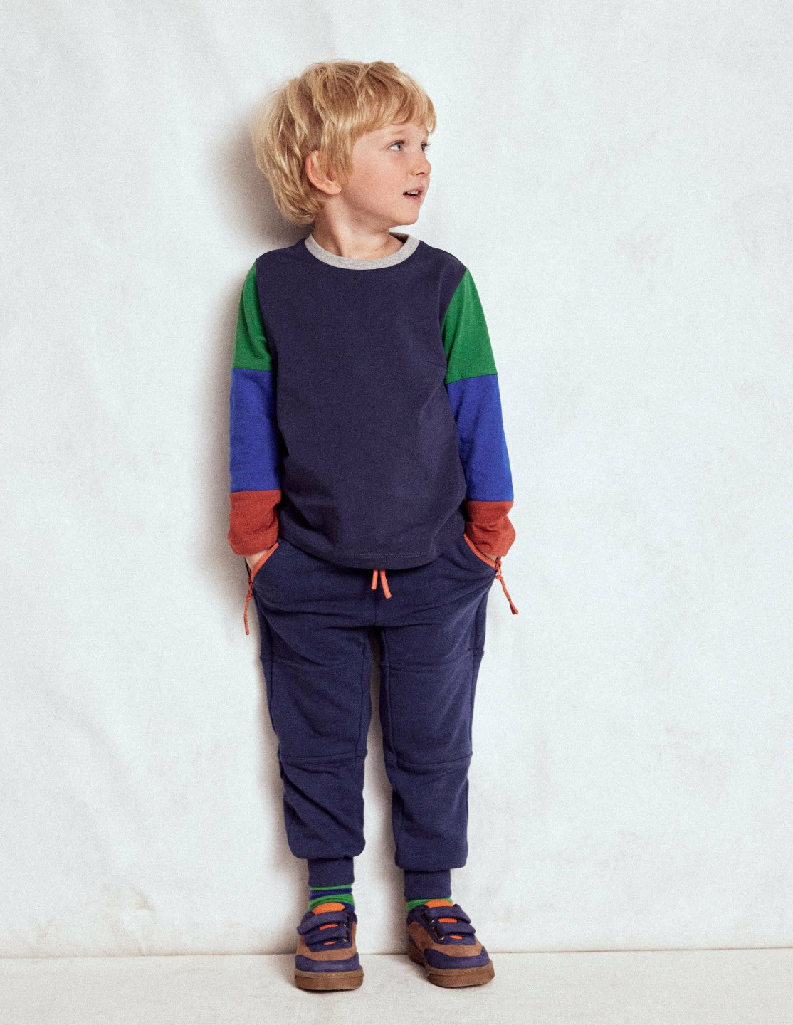 Warrior Knee Joggers-College Navy / Boden Online