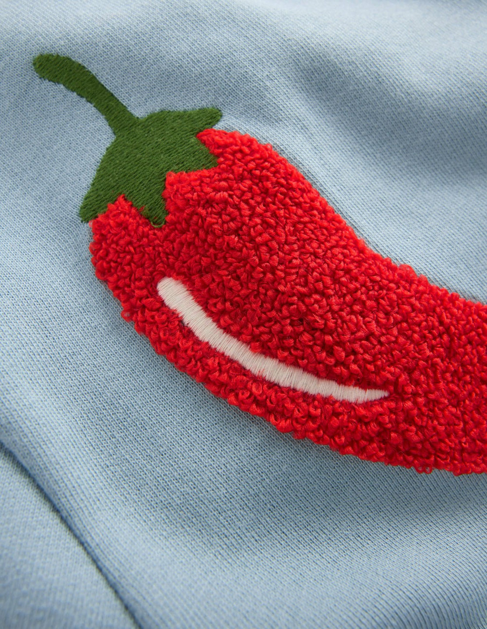 Fun Sweatshirt-Seamist Blue Chillies / Boden Discount