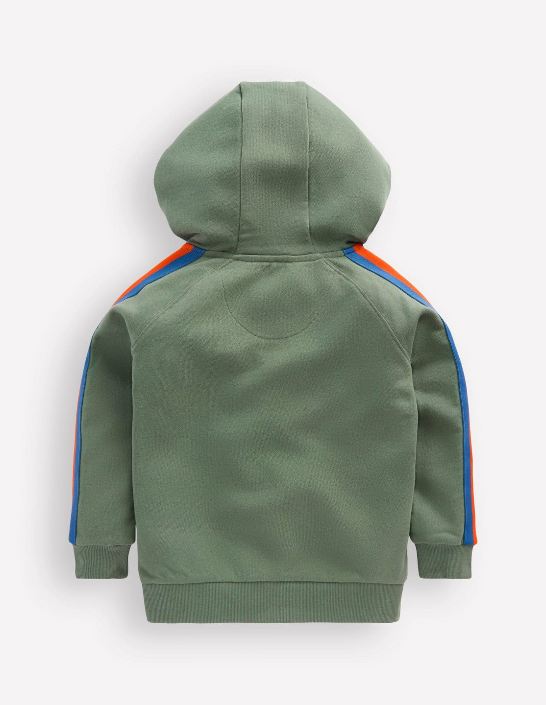 Raglan Zip-through Hoody-Bottle Green / Boden On sale
