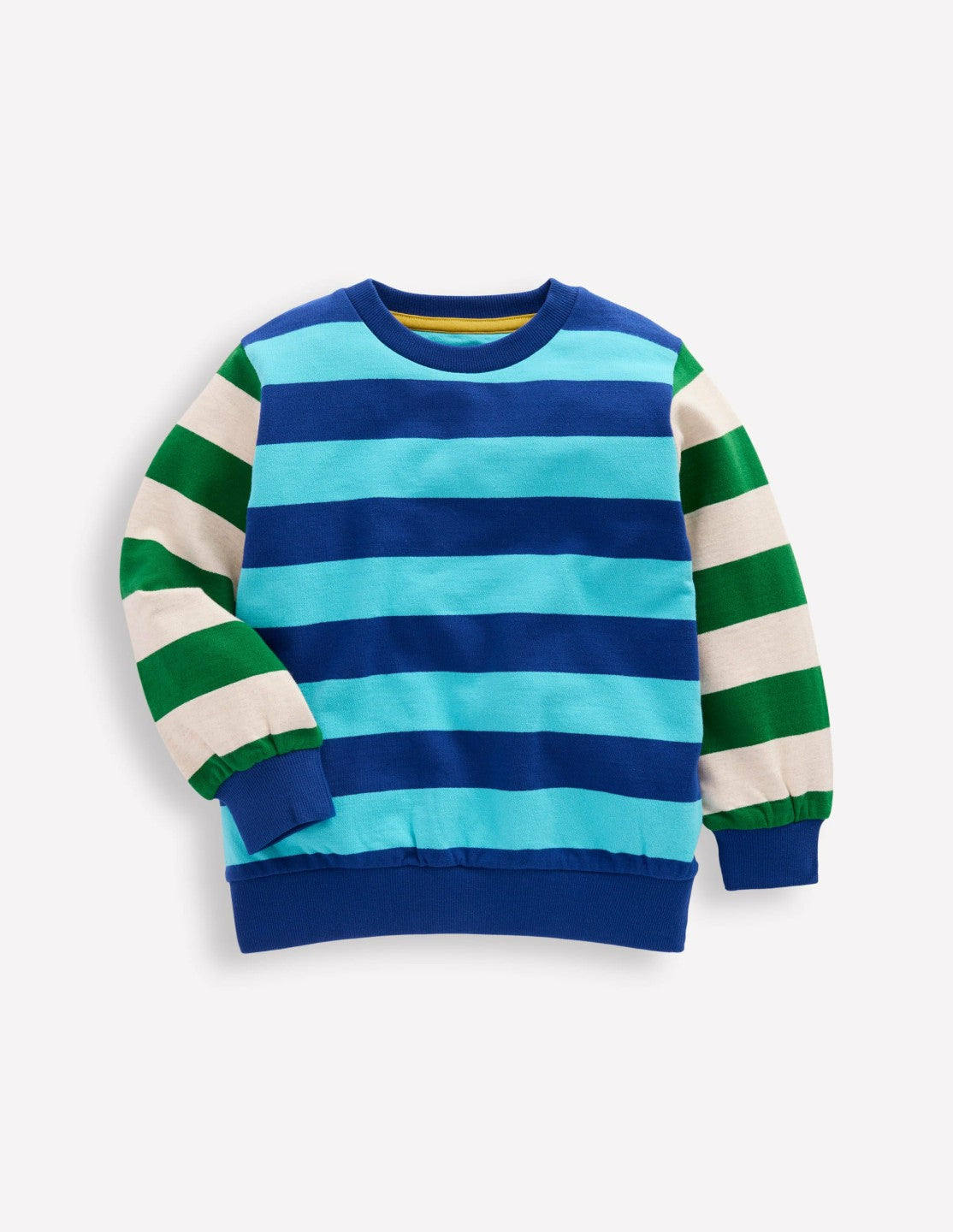 Everyday Printed Sweatshirt-Hotch Stripe / Boden us