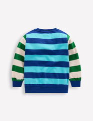 Everyday Printed Sweatshirt-Hotch Stripe / Boden us