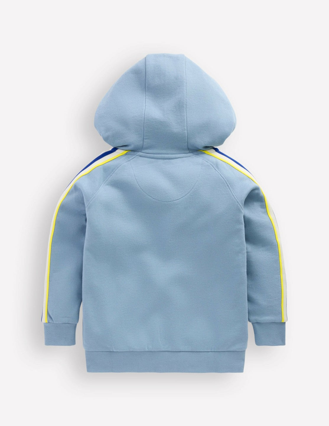 Raglan Zip-through Hoody-French Blue / Boden