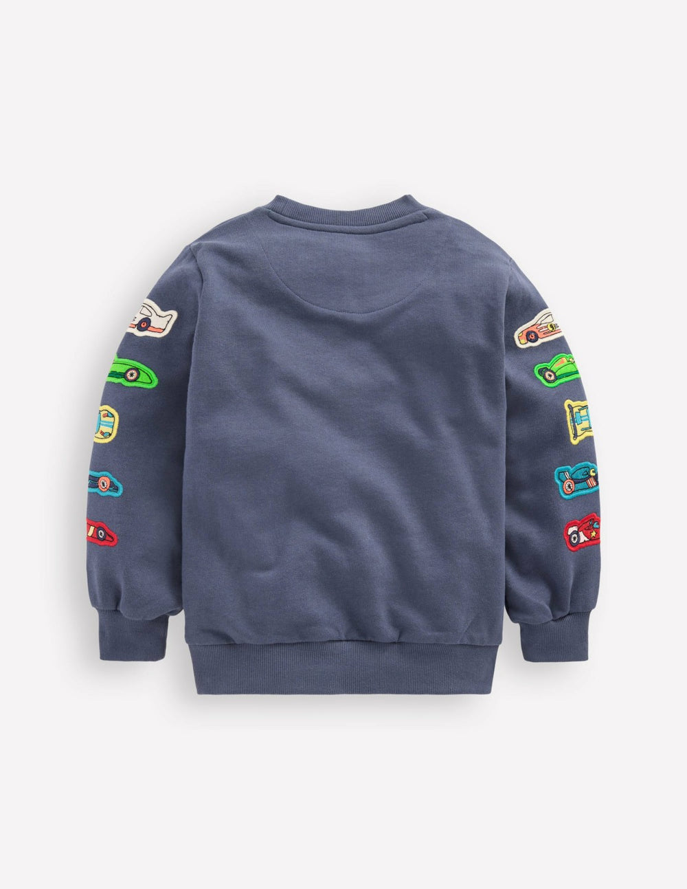Applique Sweatshirt-Vintage Indigo Cars / Boden