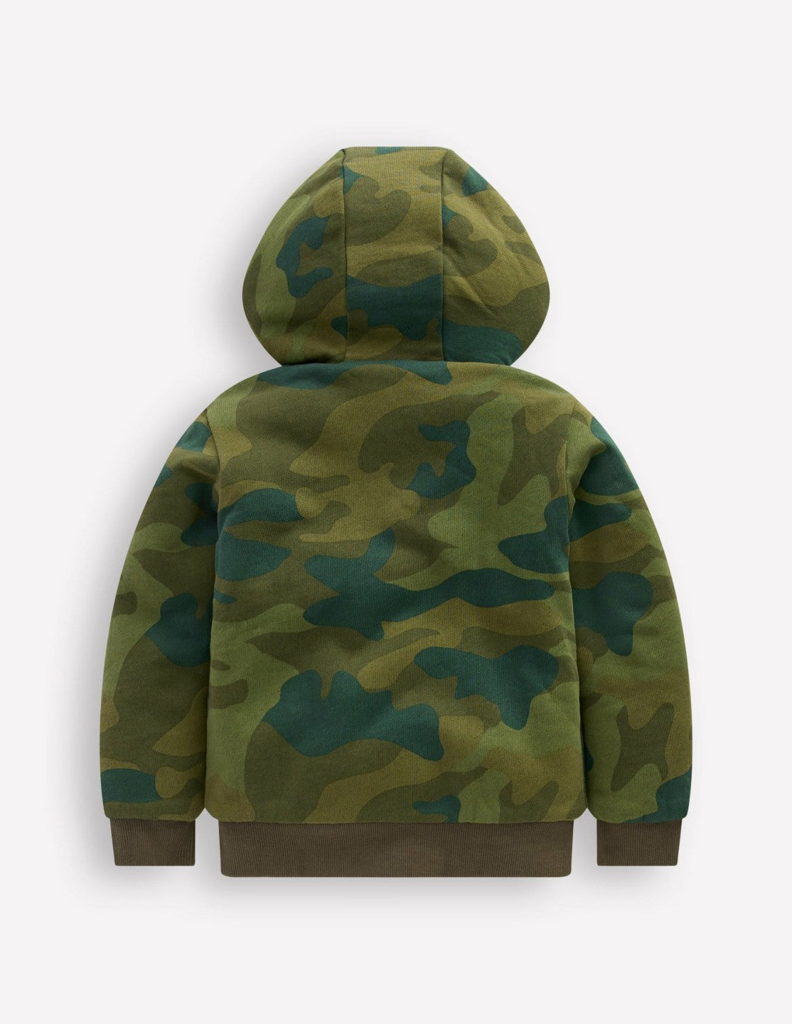 Reversible Borg Hoody-Camo / Boden Discount