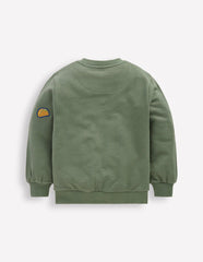 Badge Sweatshirt-Laurel Wreath Activity / Boden Outlet