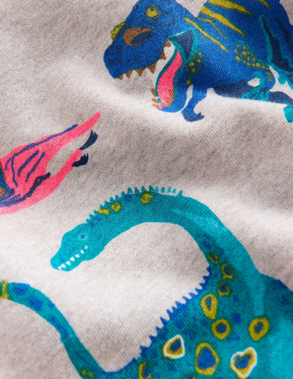 Everyday Printed Sweatshirt-Grey Dinos / Boden Online
