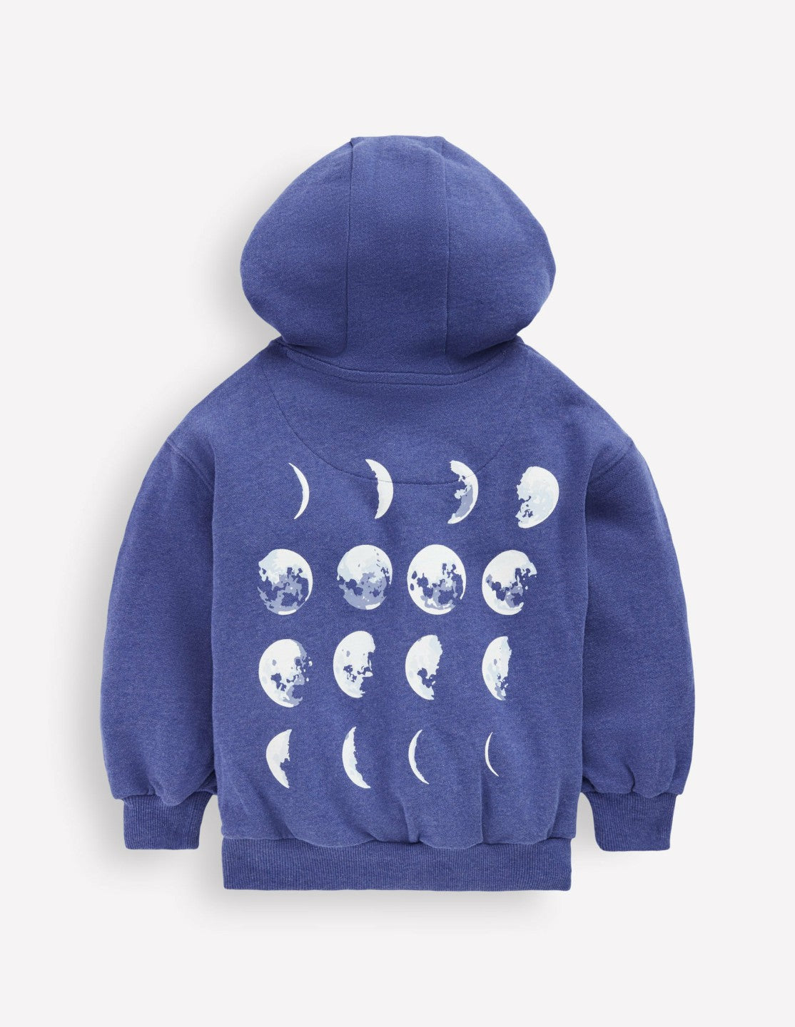 Front and Back Hoodie-Moon Phases / Boden Outlet