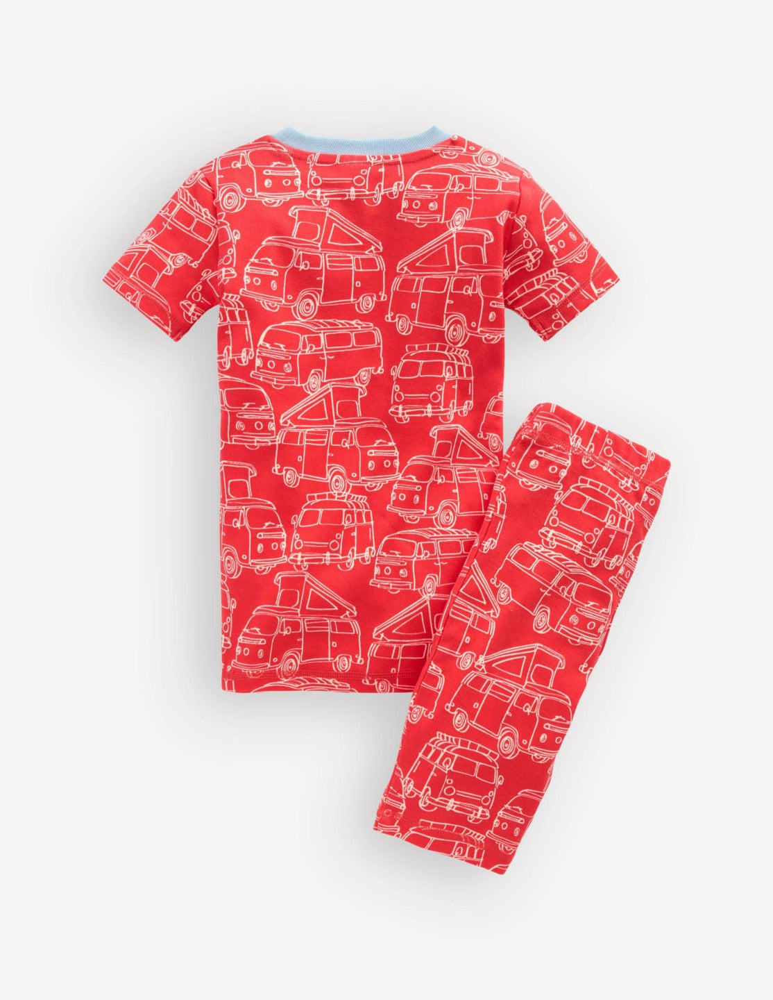 Snug Short John Glow Pyjamas-Red Van / Boden Outlet