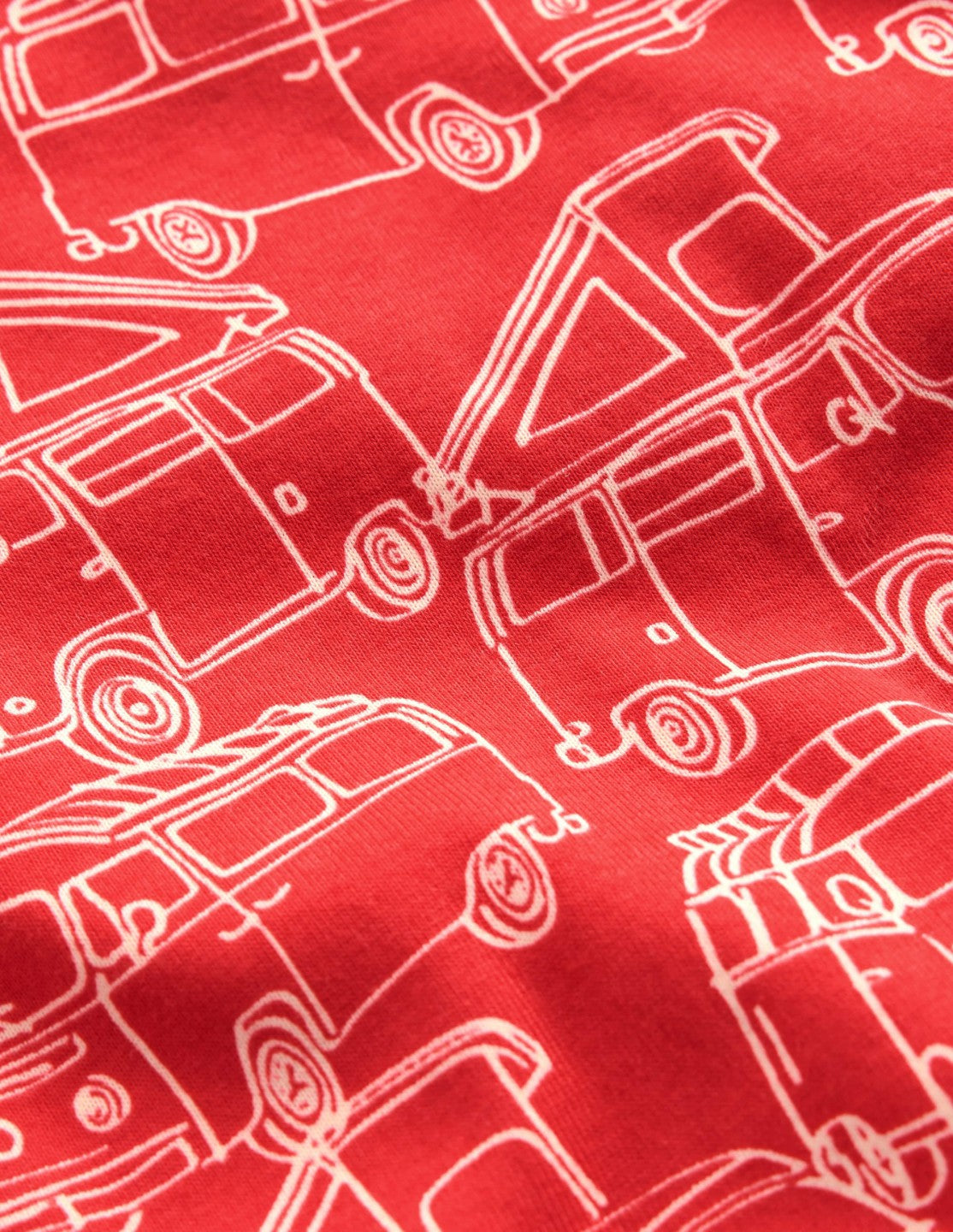 Snug Short John Glow Pyjamas-Red Van / Boden Outlet