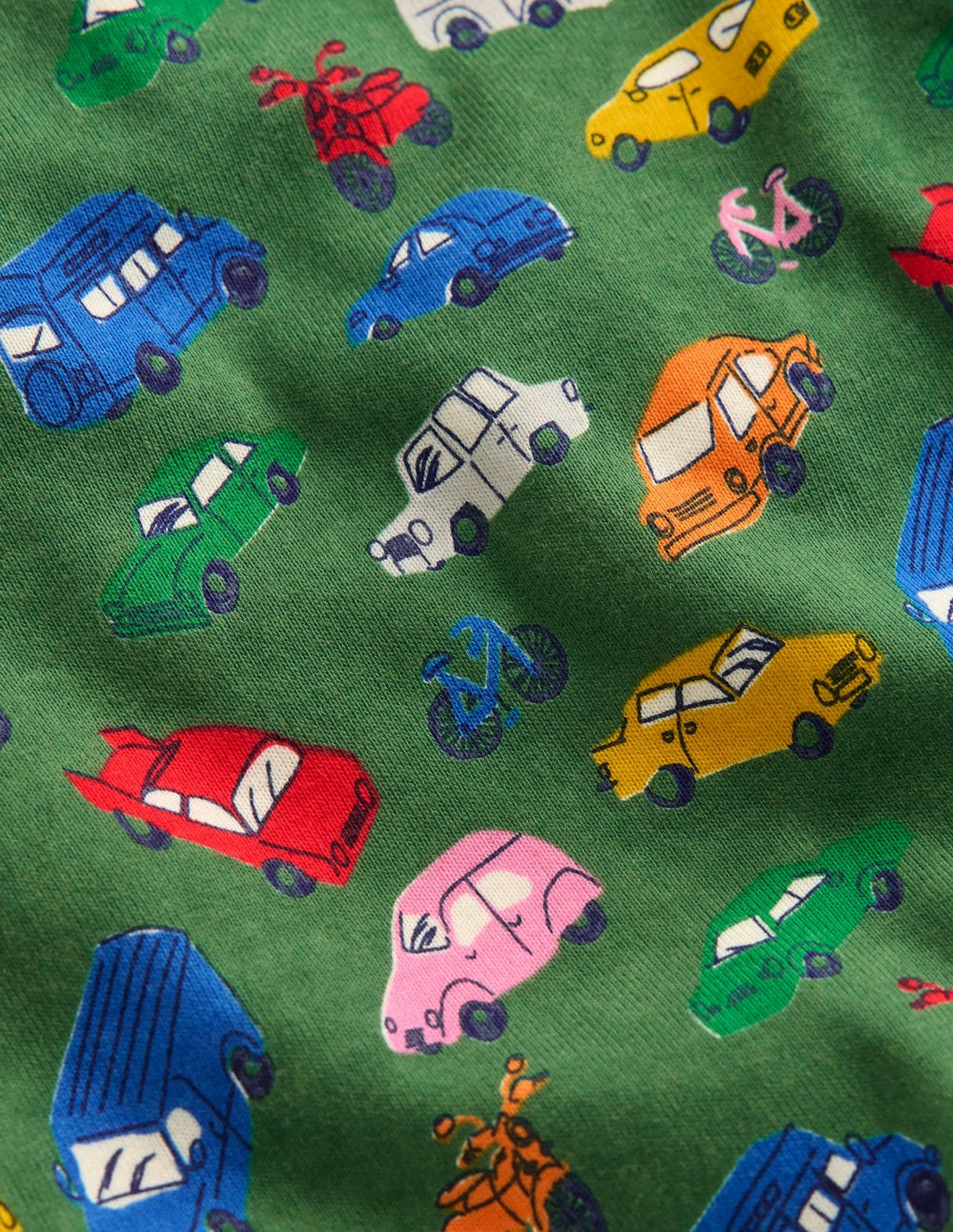 Snug Short John Pajamas-Traffic Jam / Boden Discount