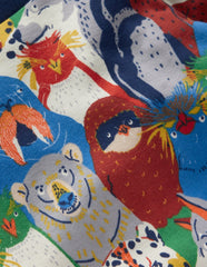 Snug Long John Pajamas-Multi Arctic Audience / Boden On sale