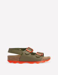 Colourblock Sandals-Green / Boden Discount