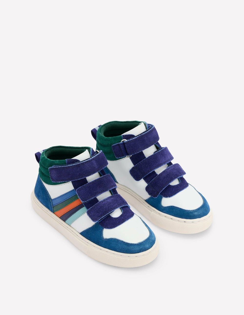 Leather High Tops-Multi Stripe / Boden Discount