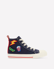 Canvas High Tops-Novelty Patches / Boden Sale