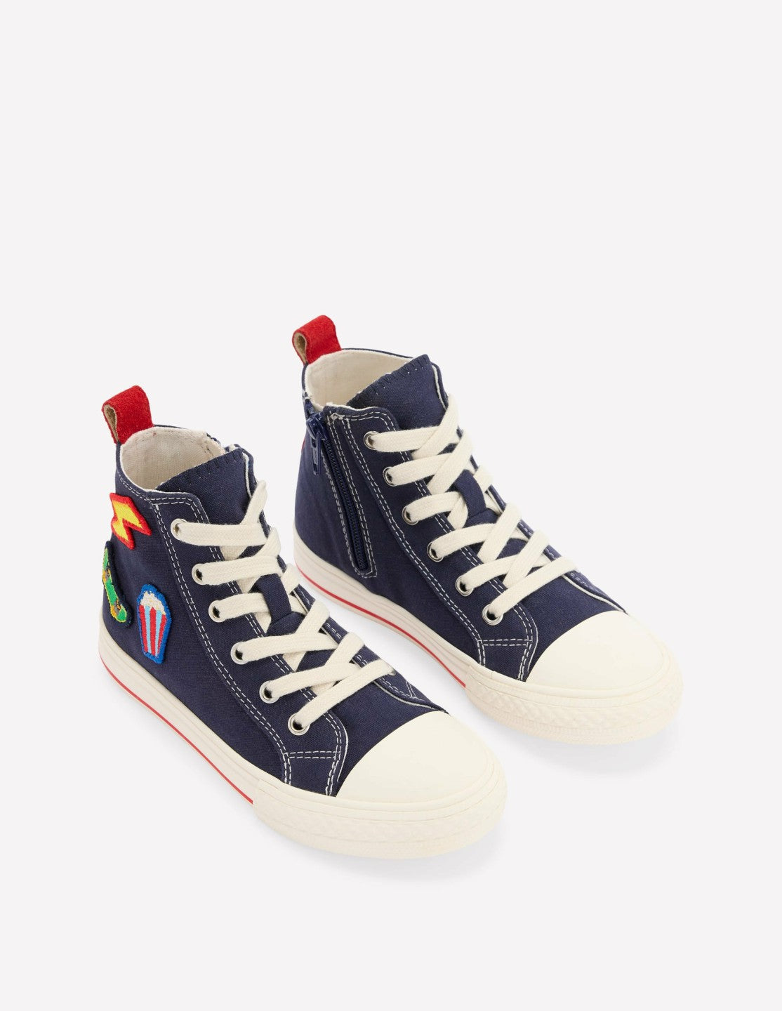 Canvas High Tops-Novelty Patches / Boden Sale