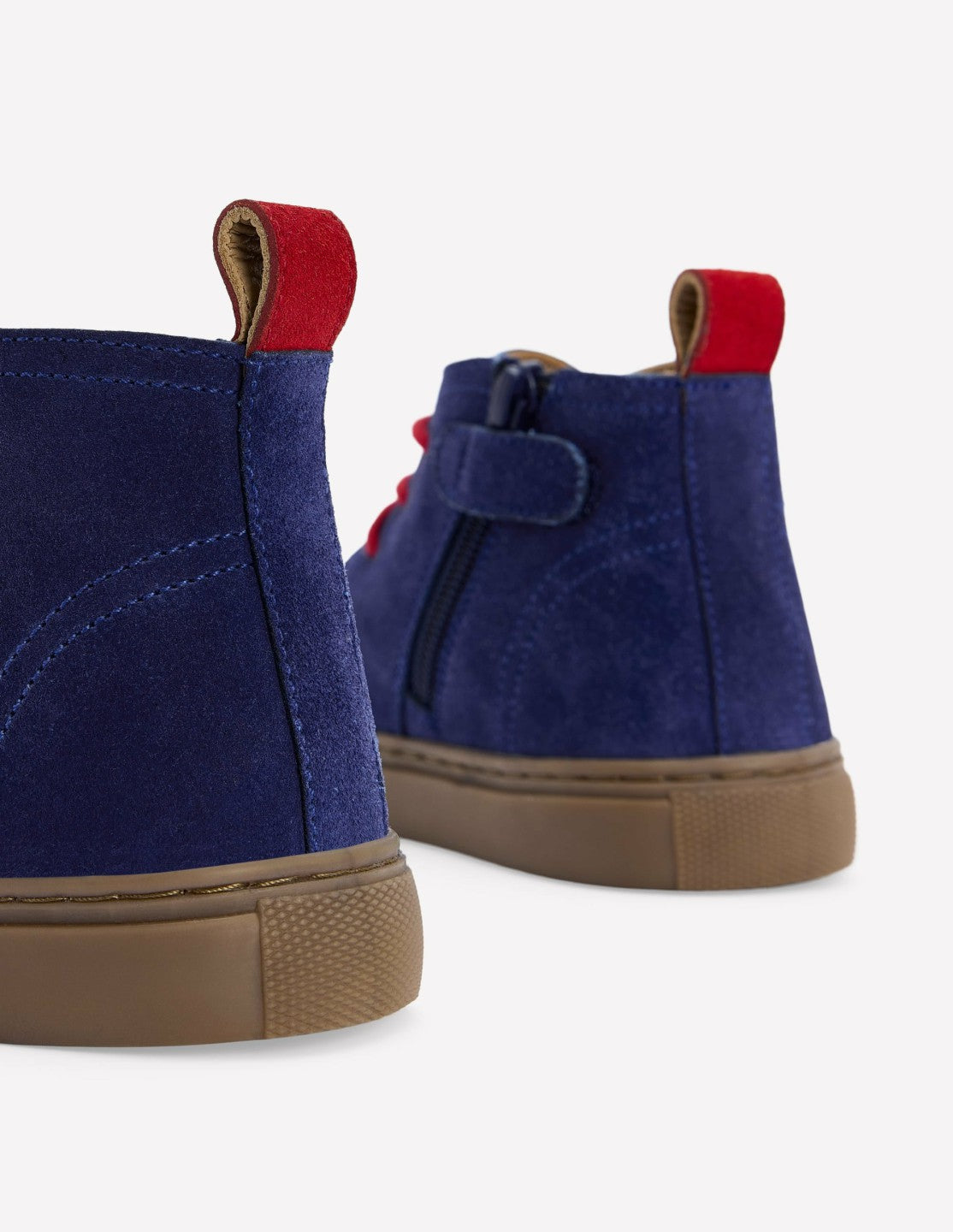 Lace up Desert Boots-College Navy / Boden Outlet