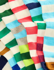Socks 7 Pack-Hotchpotch Stripe / Boden