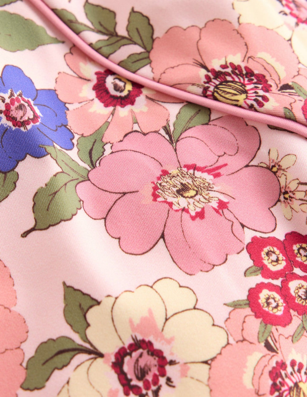 Logo Rash Vest Set-Pink Multi Floral / Boden