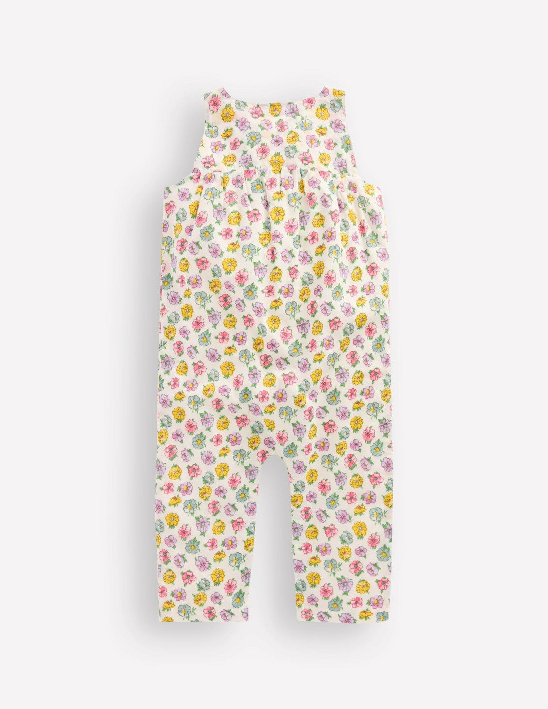 Embroidered Woven Romper-Ivory Rose Floral / Boden Online