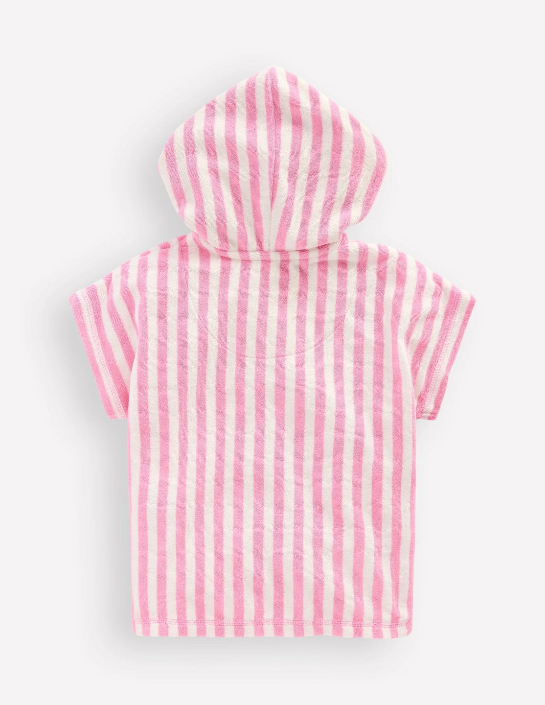 Novelty Towelling Throw-on-Pink Flower / Boden Outlet