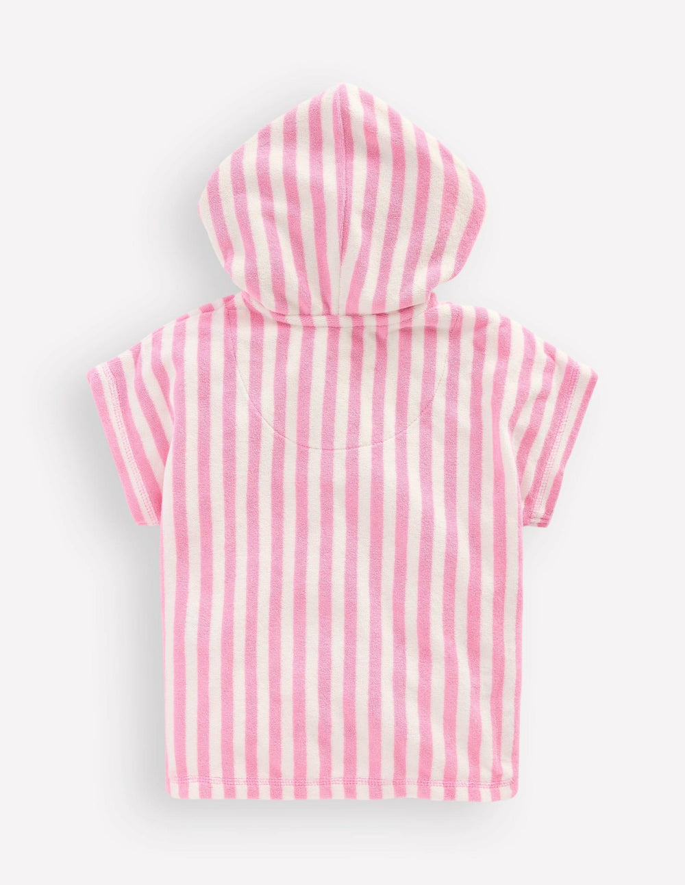 Novelty Towelling Throw-on-Pink Flower / Boden Outlet