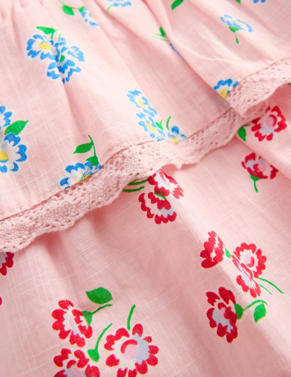 Tiered Ruffle Play Set-Pink Daisy Hotchpotch / Boden On sale