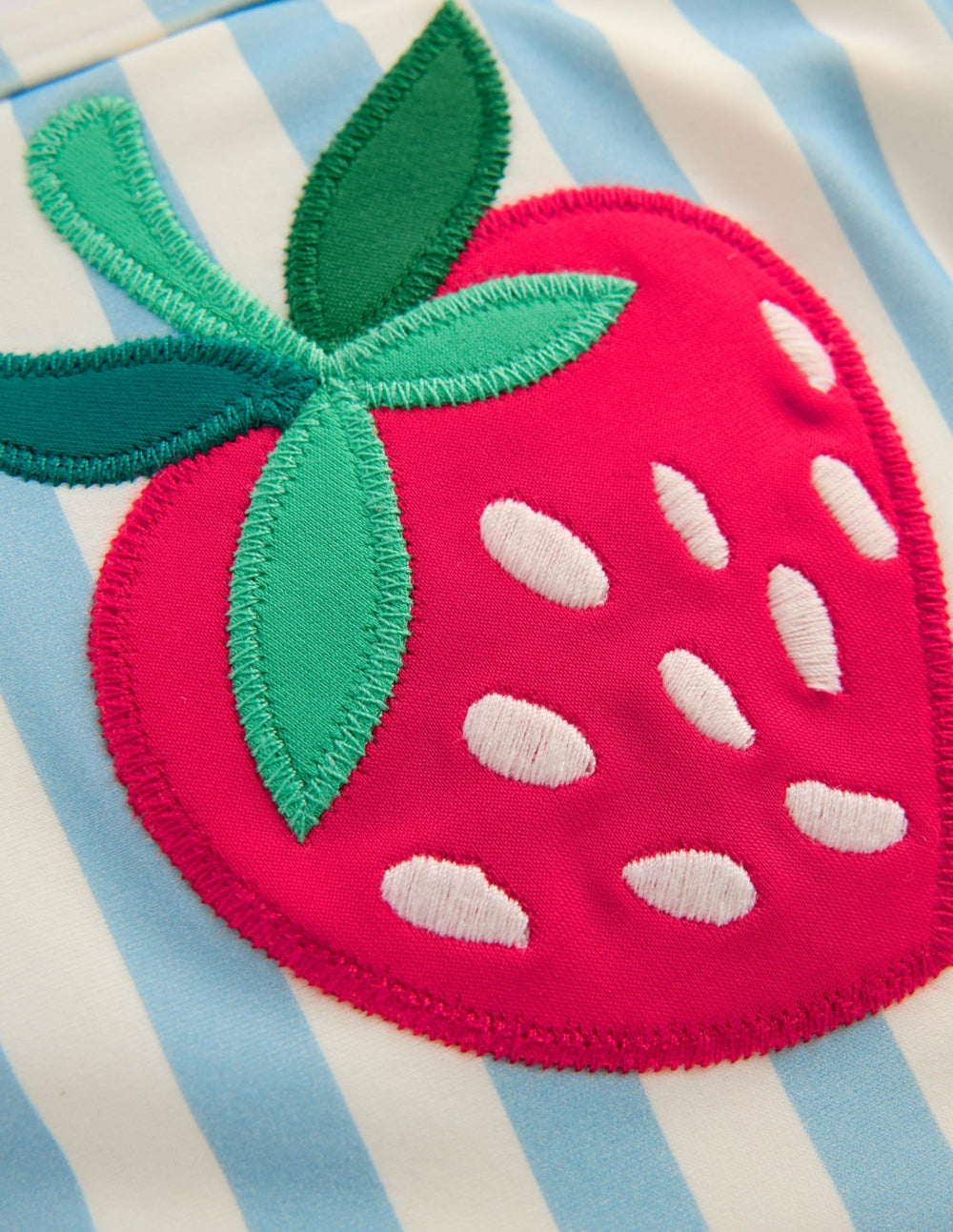 Logo Rash Vest Set-Blue Strawberry Patch / Boden us