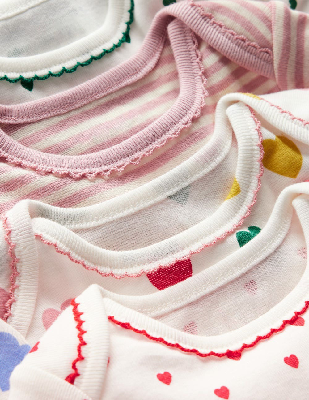 5-pack Bodies-Multi Hearts / Boden