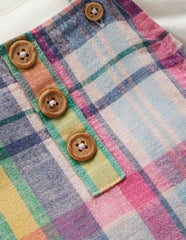 Short Woven Overalls Set-Madras Check / Boden On sale