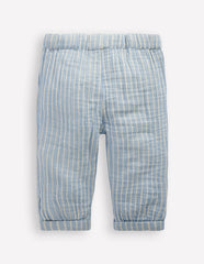 Double Cloth Pants-Light Blue Stripe / Boden Discount