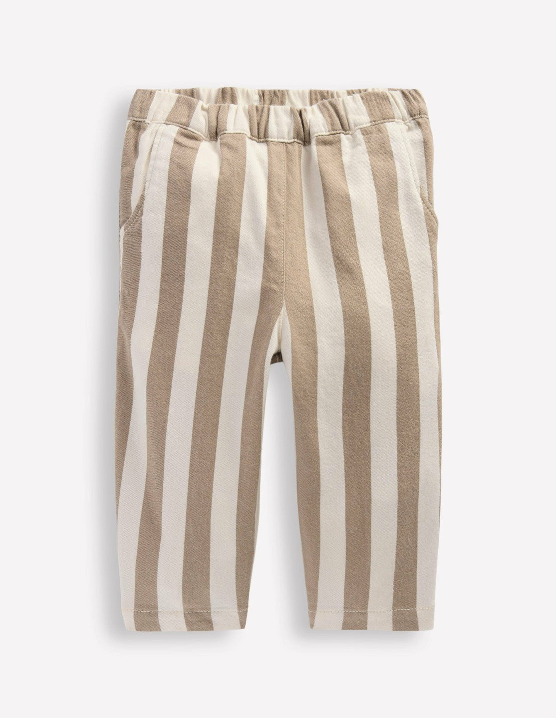 Cotton Pull-on Pants-Neutral Stripe / Boden Outlet