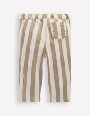 Cotton Pull-on Pants-Neutral Stripe / Boden Outlet