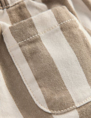 Cotton Pull-on Pants-Neutral Stripe / Boden Outlet