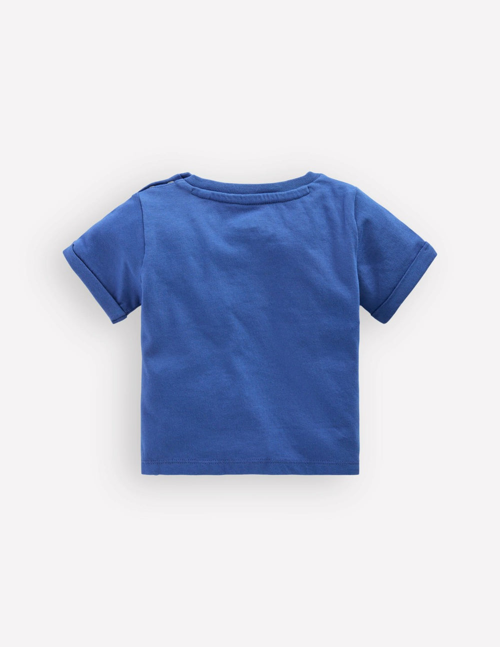 Short Sleeve Logo T-shirt-Blue Elephant Patchwork / Boden On sale