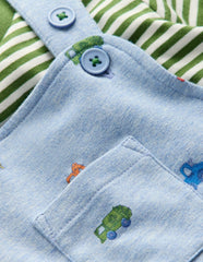 Jersey Overalls Set-Blue Construction / Boden Online