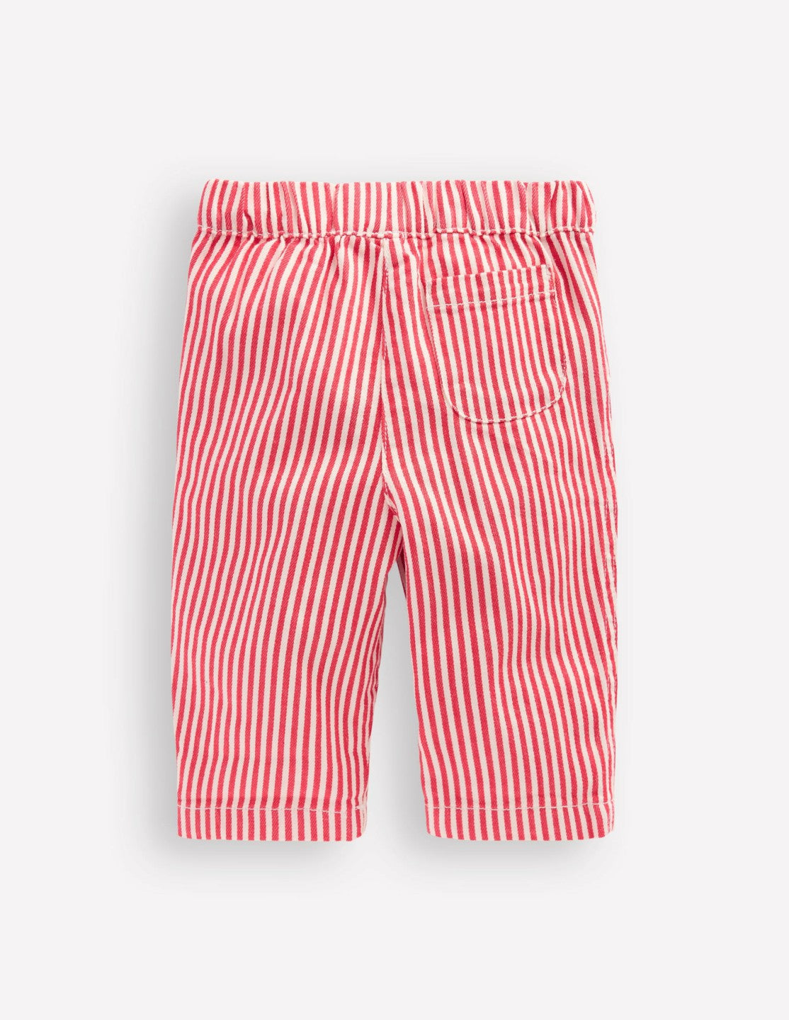 Cotton Pull-on Pants-Red Stripe / Boden Discount