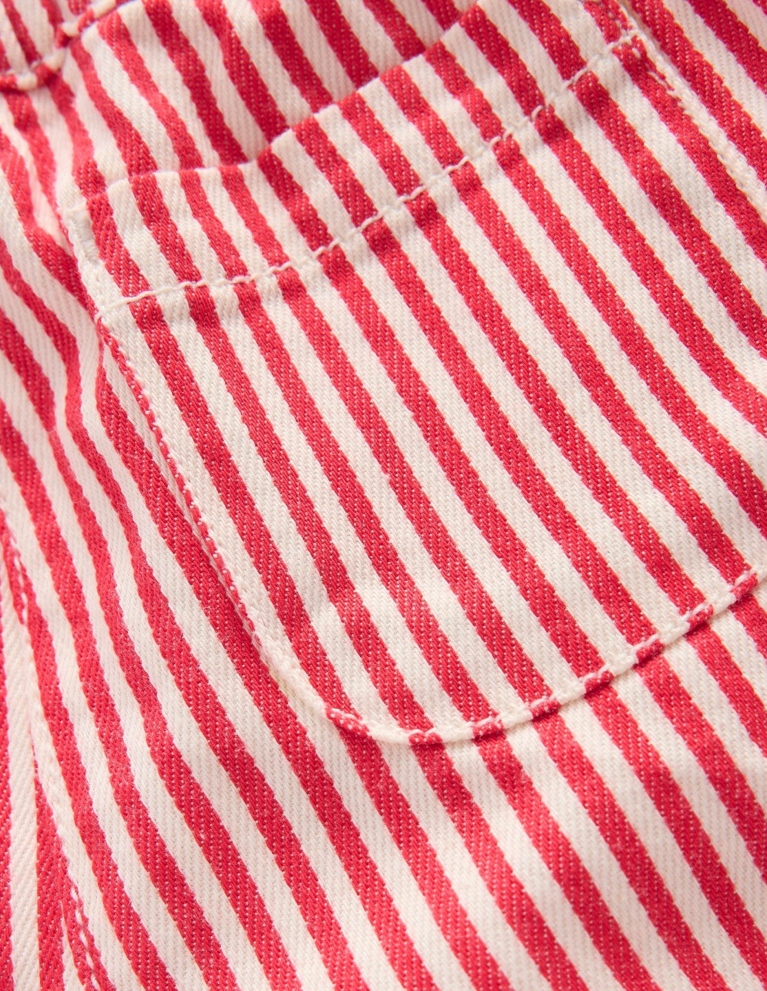 Cotton Pull-on Pants-Red Stripe / Boden Discount