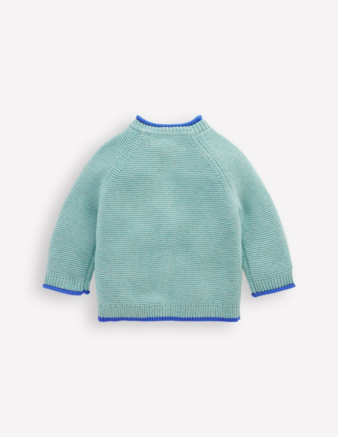 Cotton Logo Cardigan-Aquifer Dippy Eggs / Boden Outlet